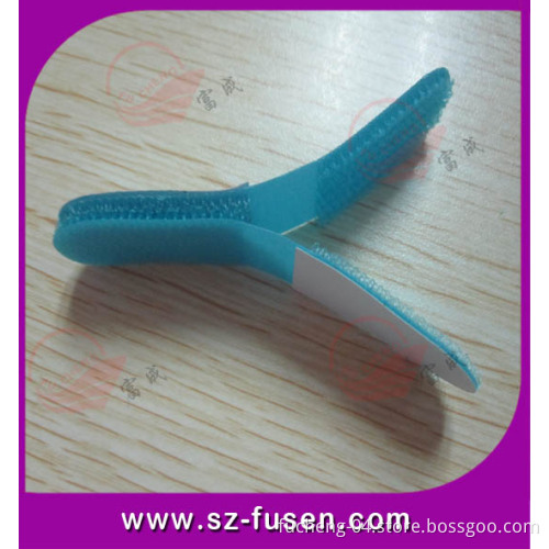 New Style Custom Die Cut Half Self-Adhesive Velcro for Fixing